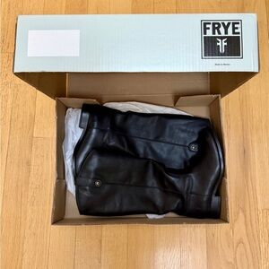 Frye Classic Black Leather Boots